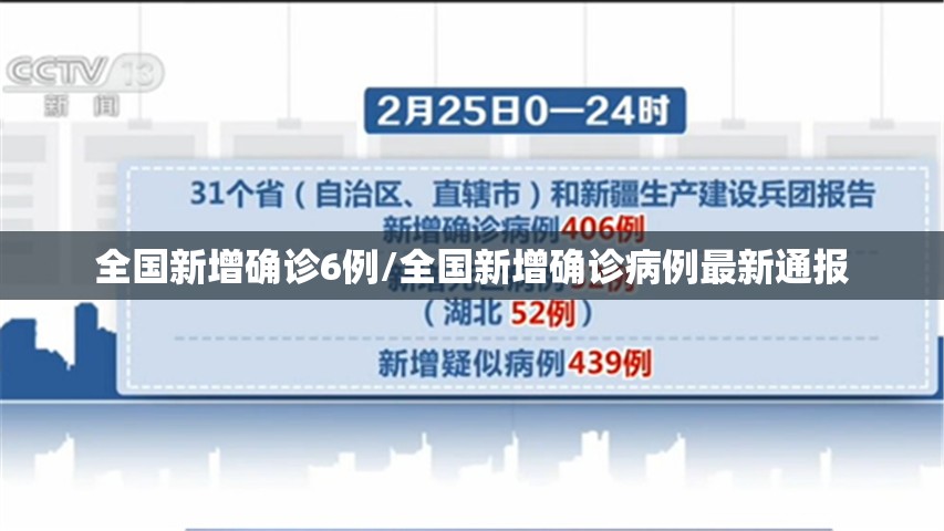 全国新增确诊6例/全国新增确诊病例最新通报