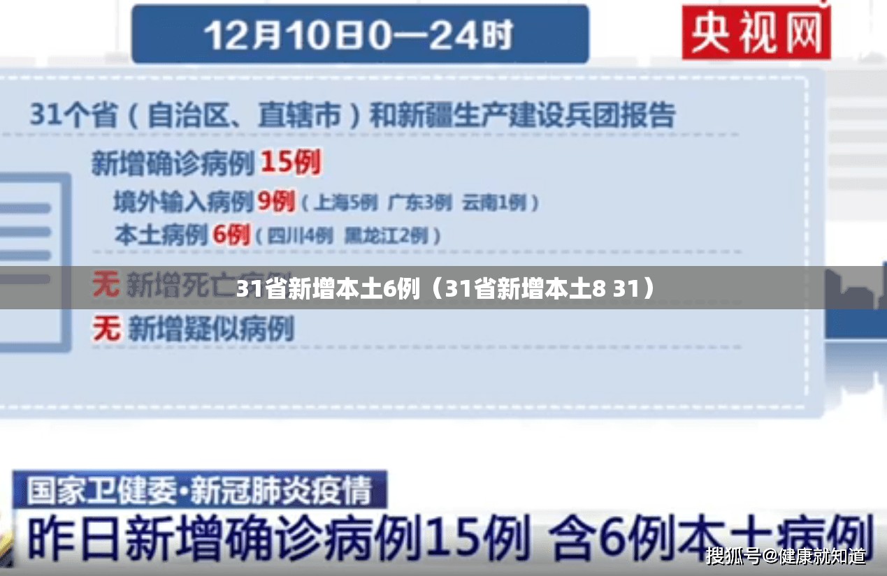 31省新增本土6例(31省新增本土8 31) 31省新增本土6例(31省新增本土8 31)