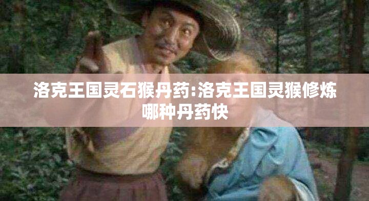 洛克王国灵石猴丹药:洛克王国灵猴修炼哪种丹药快 洛克王国灵石猴丹药:洛克王国灵猴修炼哪种丹药快