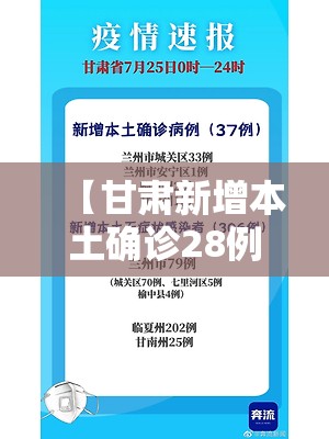 【甘肃新增本土确诊28例/甘肃最新疾病新闻】