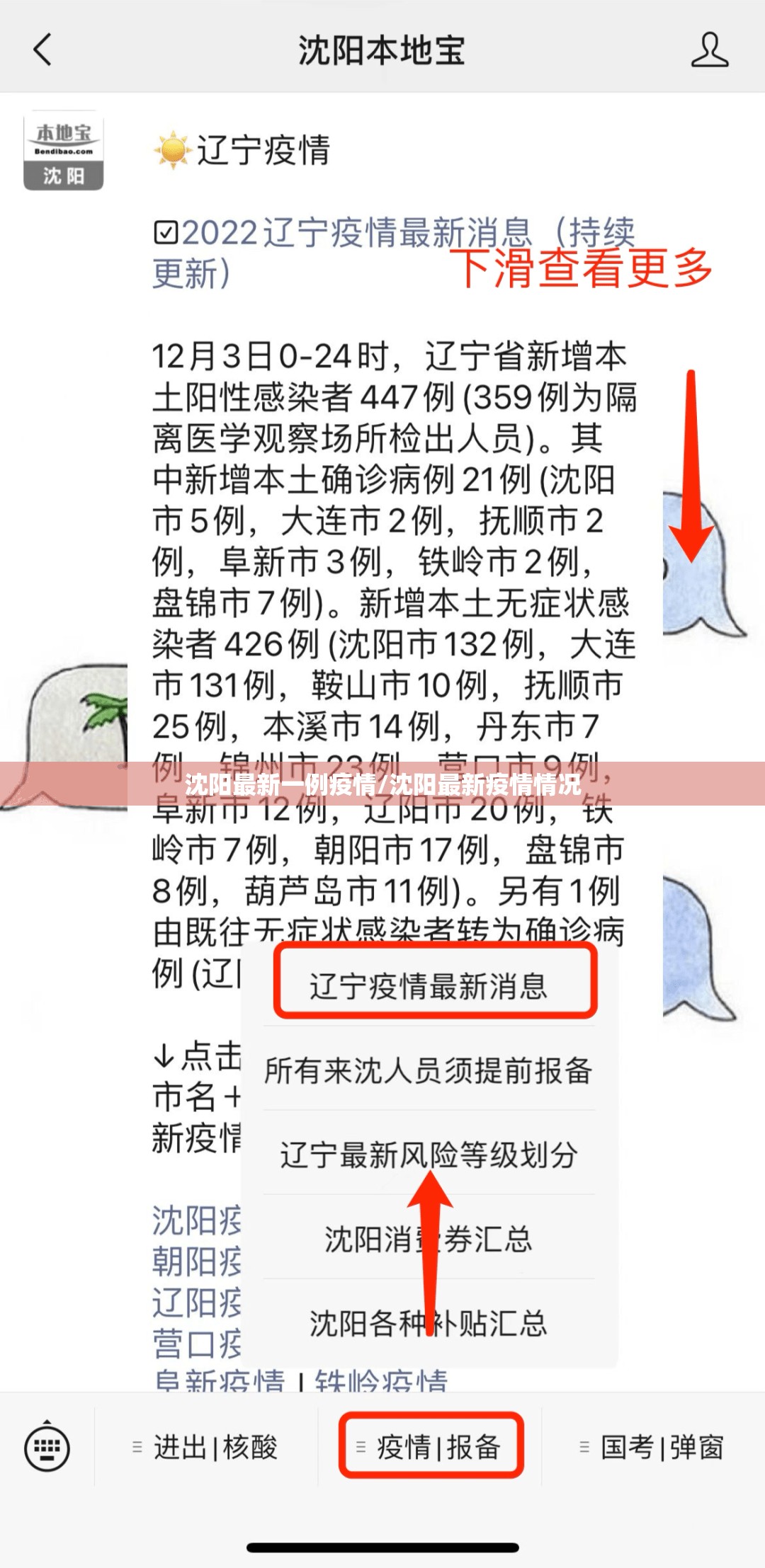 沈阳最新一例疫情/沈阳最新疫情情况