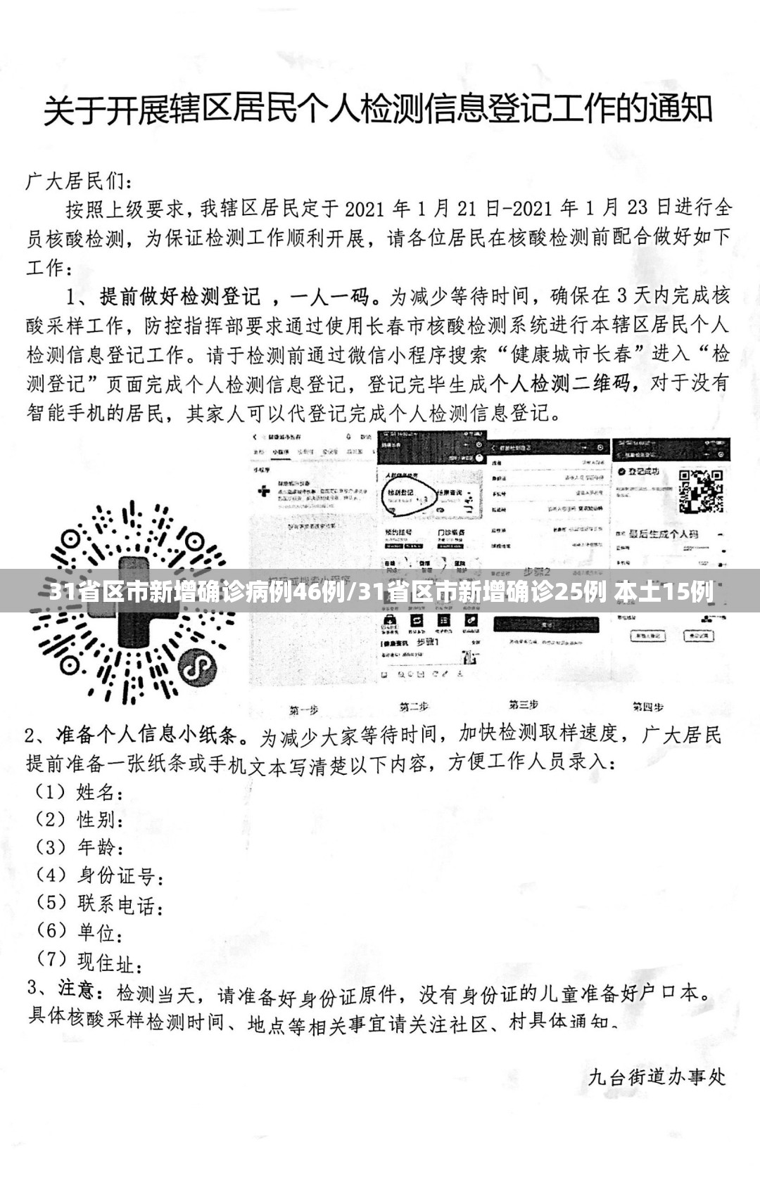 31省区市新增确诊病例46例/31省区市新增确诊25例 本土15例 31省区市新增确诊病例46例/31省区市新增确诊25例 本土15例