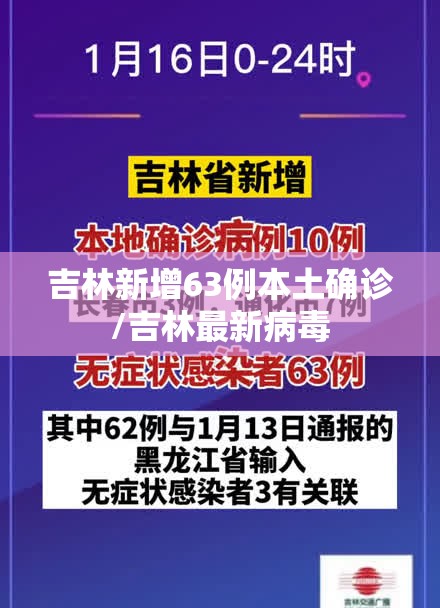 吉林新增63例本土确诊/吉林最新病毒 吉林新增63例本土确诊/吉林最新病毒