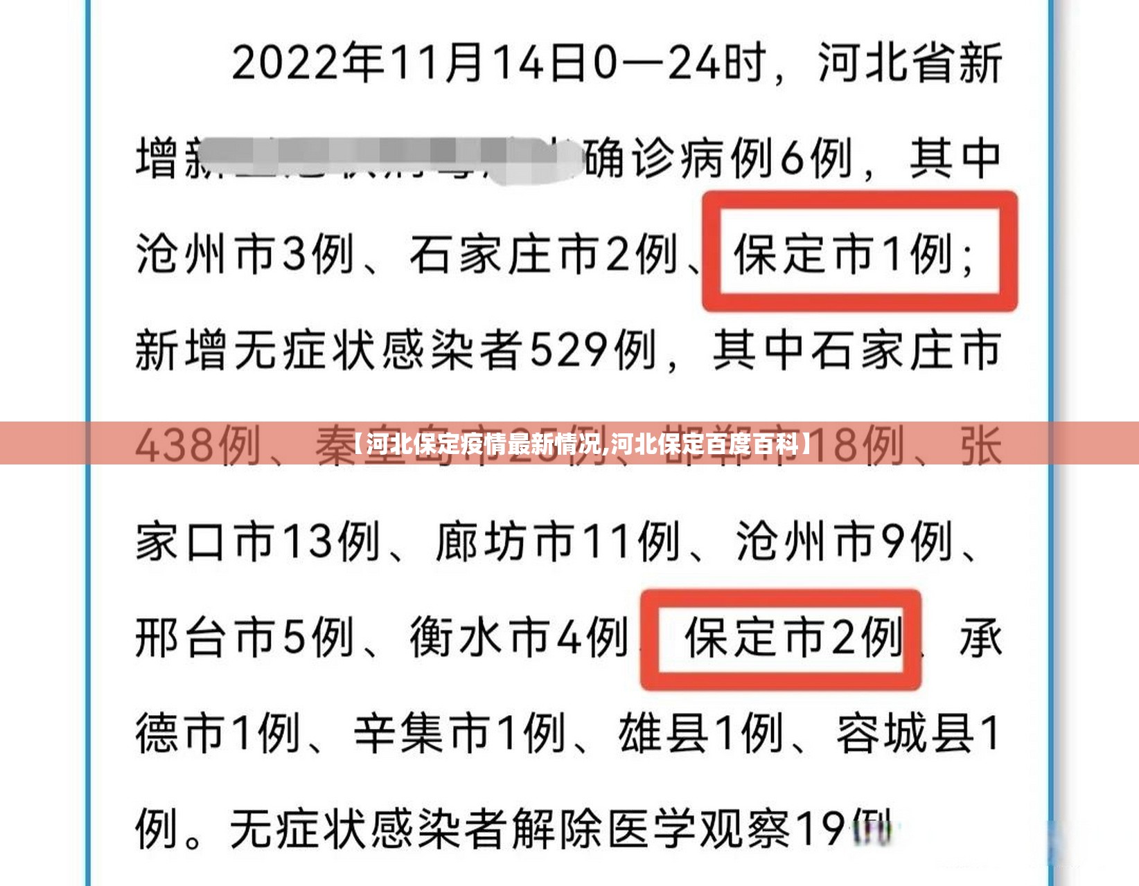 【河北保定疫情最新情况,河北保定百度百科】 【河北保定疫情最新情况,河北保定百度百科】