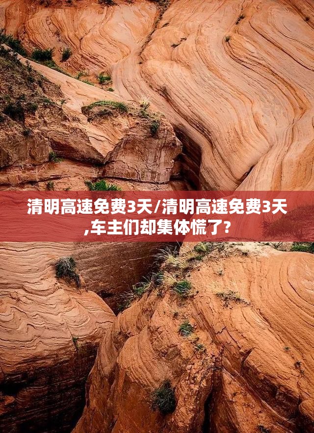 清明高速免费3天/清明高速免费3天,车主们却集体慌了?