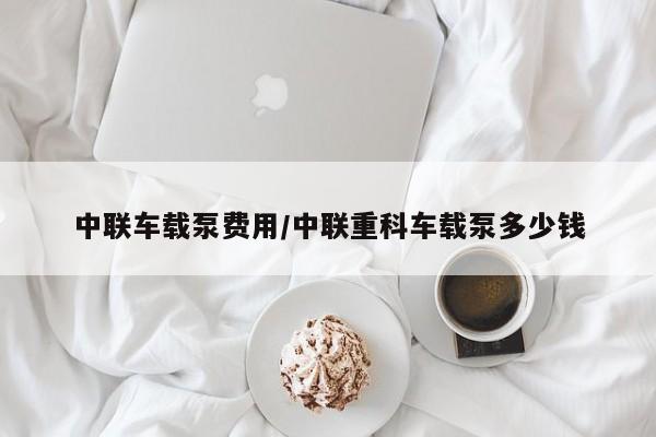中联车载泵费用/中联重科车载泵多少钱
