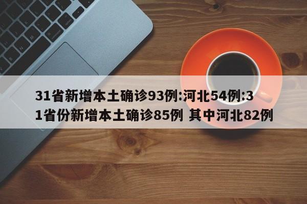 31省新增本土确诊93例:河北54例:31省份新增本土确诊85例 其中河北82例