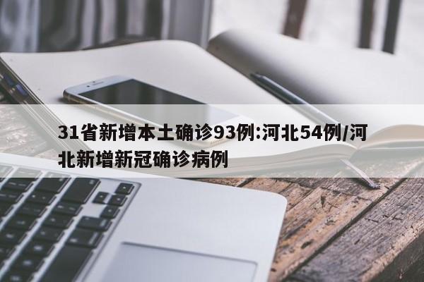 31省新增本土确诊93例:河北54例/河北新增新冠确诊病例