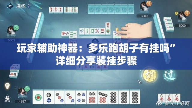 玩家辅助神器：多乐跑胡子有挂吗”详细分享装挂步骤