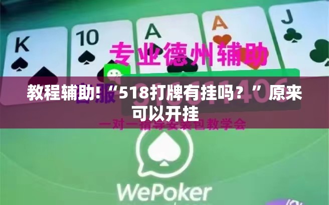 教程辅助!“518打牌有挂吗？”原来可以开挂