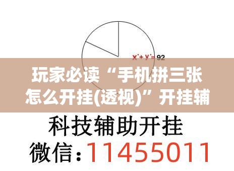 玩家必读“手机拼三张怎么开挂(透视)	”开挂辅助脚本+详细开挂安装教程