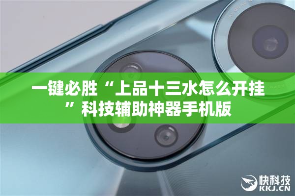 一键必胜“上品十三水怎么开挂”科技辅助神器手机版
