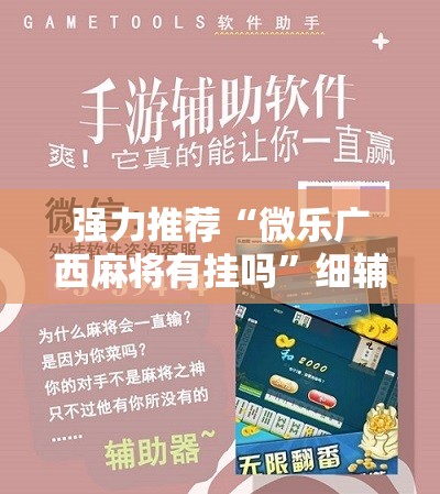 强力推荐“微乐广西麻将有挂吗”细辅助教程分享