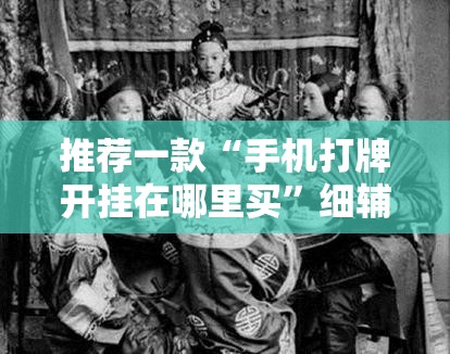 推荐一款“手机打牌开挂在哪里买”细辅助教程分享