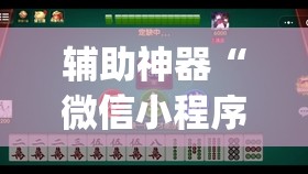 辅助神器“微信小程序微乐划水麻将万能开挂神器”(辅助神器)开挂详细教程
