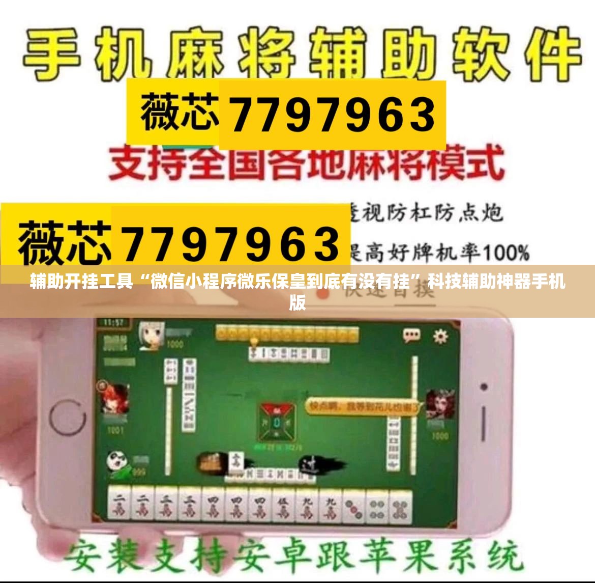 辅助开挂工具“微信小程序微乐保皇到底有没有挂	”科技辅助神器手机版