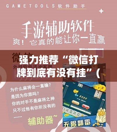 强力推荐“微信打牌到底有没有挂”(透视挂)辅助下载教程