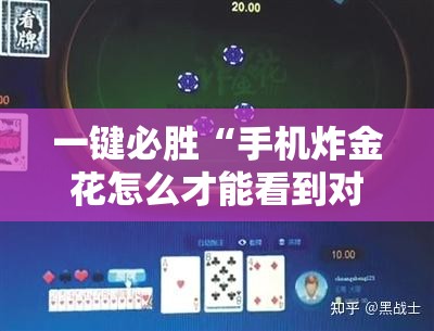 一键必胜“手机炸金花怎么才能看到对方的牌”详细开挂教程