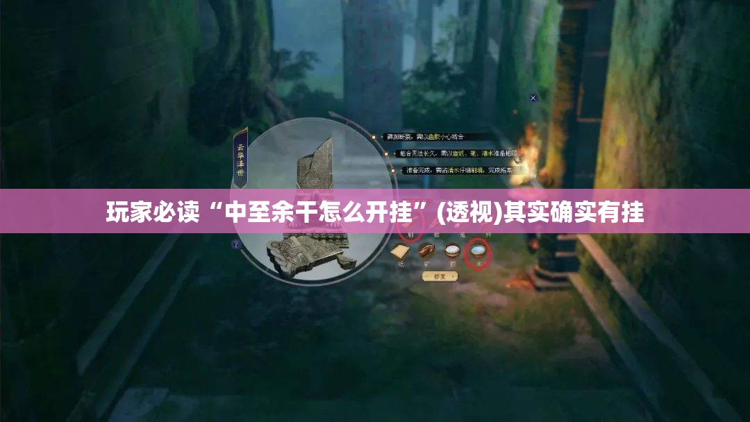 玩家必读“中至余干怎么开挂”(透视)其实确实有挂