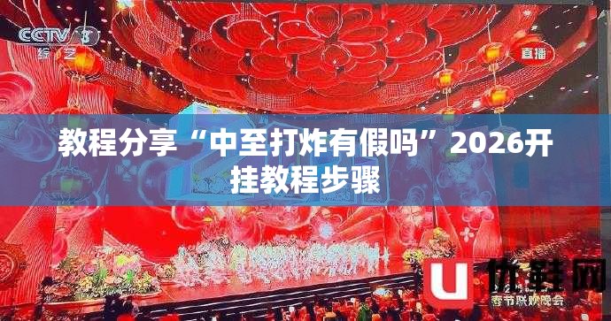 教程分享“中至打炸有假吗”2026开挂教程步骤