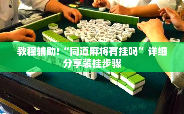 教程辅助!“同道麻将有挂吗”详细分享装挂步骤