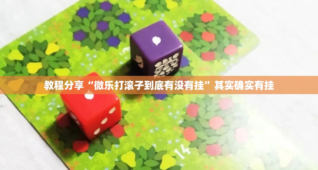 教程分享“微乐打滚子到底有没有挂”其实确实有挂