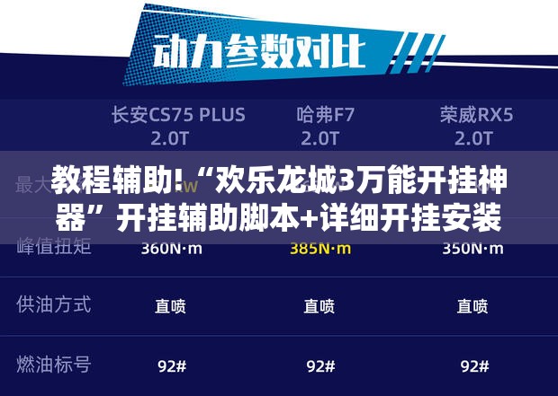 教程辅助!“欢乐龙城3万能开挂神器”开挂辅助脚本+详细开挂安装教程
