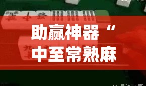 助赢神器“中至常熟麻将万能开挂神器”开挂(透视)最新辅助详细