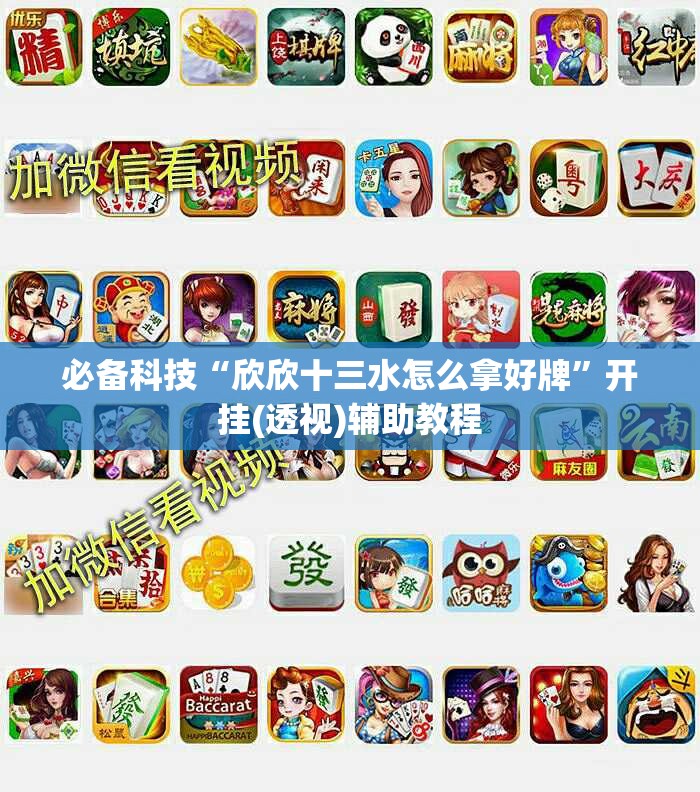 必备科技“欣欣十三水怎么拿好牌”开挂(透视)辅助教程