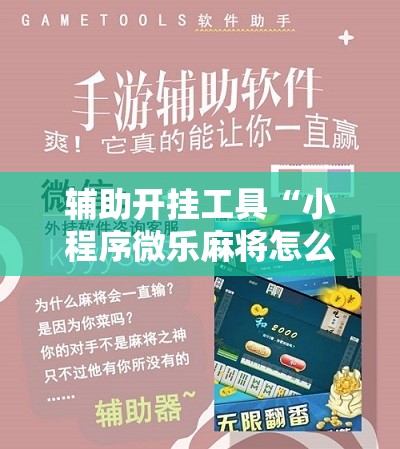 辅助开挂工具“小程序微乐麻将怎么开挂”科技辅助神器手机版