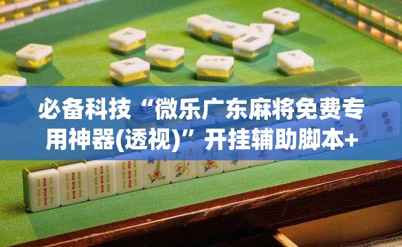 必备科技“微乐广东麻将免费专用神器(透视)”开挂辅助脚本+详细开挂安装教程