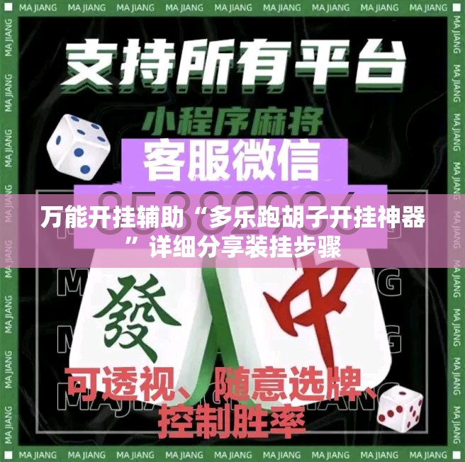 万能开挂辅助“多乐跑胡子开挂神器”详细分享装挂步骤