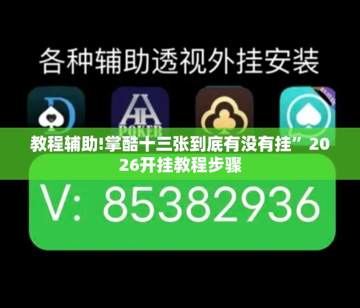 教程辅助!掌酷十三张到底有没有挂”2026开挂教程步骤