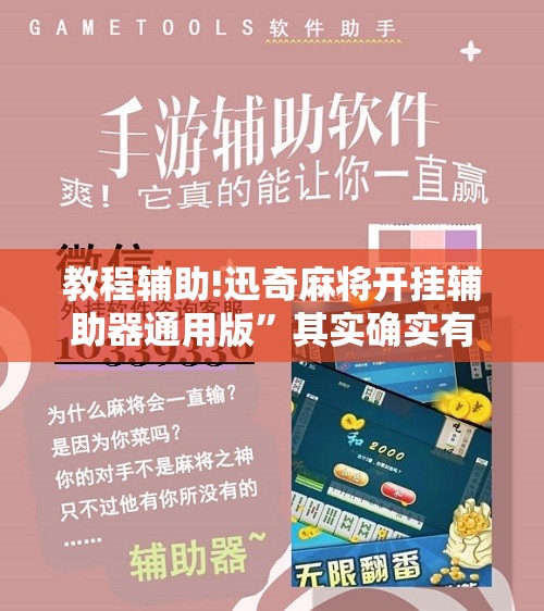 教程辅助!迅奇麻将开挂辅助器通用版”其实确实有挂