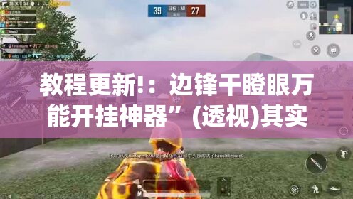 教程更新!：边锋干瞪眼万能开挂神器”(透视)其实确实有挂