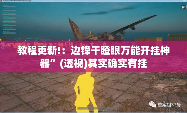 教程更新!：边锋干瞪眼万能开挂神器”(透视)其实确实有挂