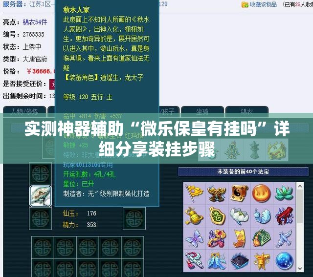 实测神器辅助“微乐保皇有挂吗”详细分享装挂步骤