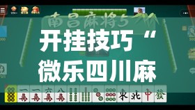 开挂技巧“微乐四川麻将有挂吗怎么买	”开挂(透视)辅助教程