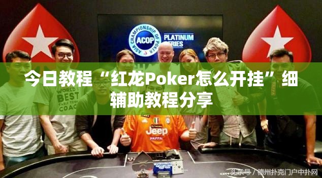 今日教程“红龙Poker怎么开挂”细辅助教程分享