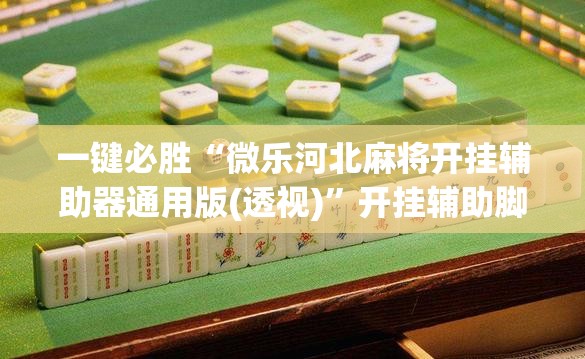 一键必胜“微乐河北麻将开挂辅助器通用版(透视)”开挂辅助脚本+详细开挂安装教程