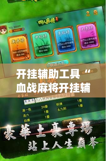 开挂辅助工具“血战麻将开挂辅助器通用版”开挂(透视)辅助教程
