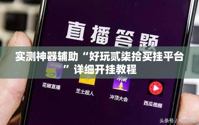 实测神器辅助“好玩贰柒拾买挂平台	”详细开挂教程