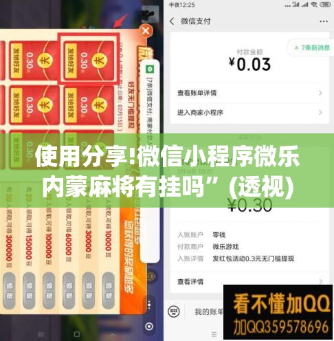 使用分享!微信小程序微乐内蒙麻将有挂吗”(透视)其实确实有挂
