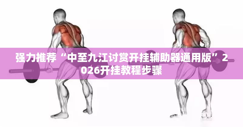 强力推荐“中至九江讨赏开挂辅助器通用版”2026开挂教程步骤