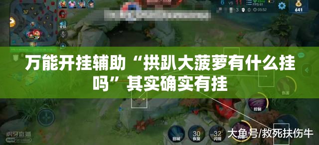 万能开挂辅助“拱趴大菠萝有什么挂吗”其实确实有挂