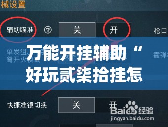 万能开挂辅助“好玩贰柒拾挂怎么开”开挂(透视)辅助教程