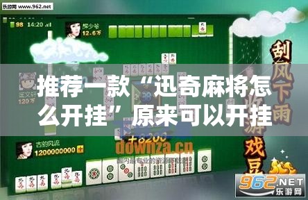 推荐一款“迅奇麻将怎么开挂”原来可以开挂