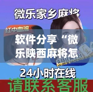 软件分享“微乐陕西麻将怎么开挂	”开挂(透视)辅助教程