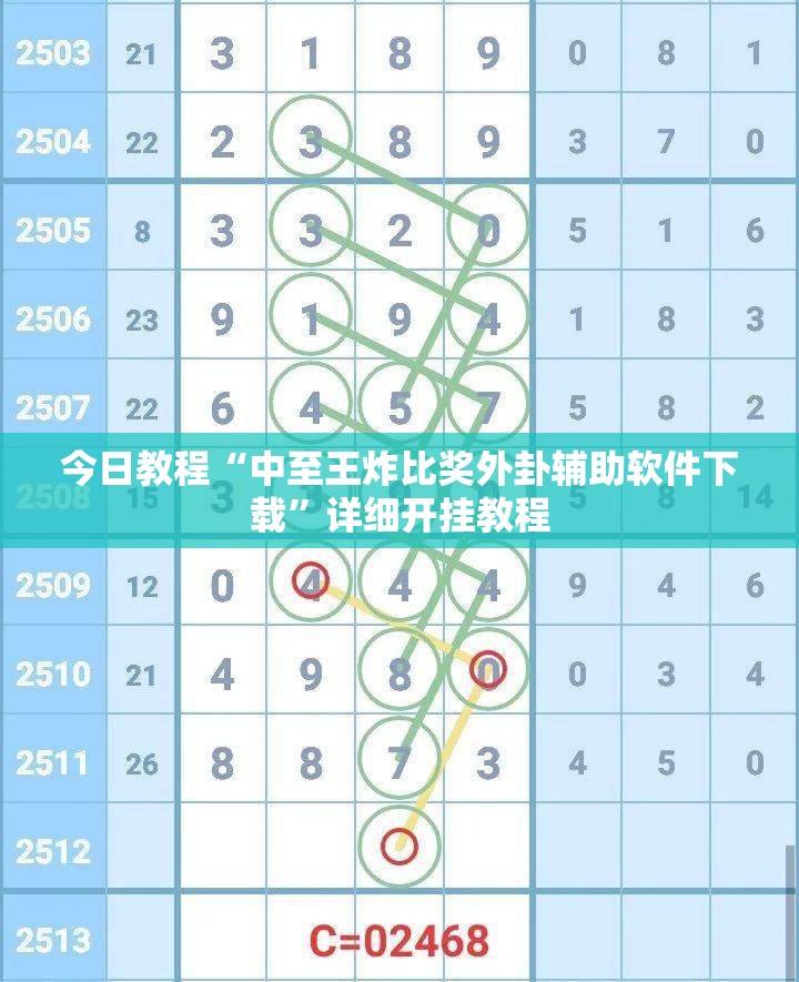 今日教程“中至王炸比奖外卦辅助软件下载”详细开挂教程