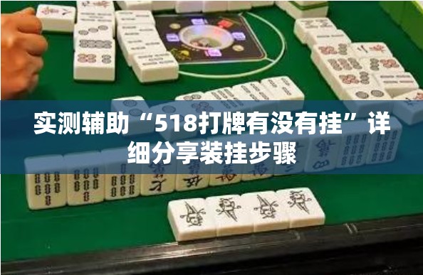 实测辅助“518打牌有没有挂”详细分享装挂步骤